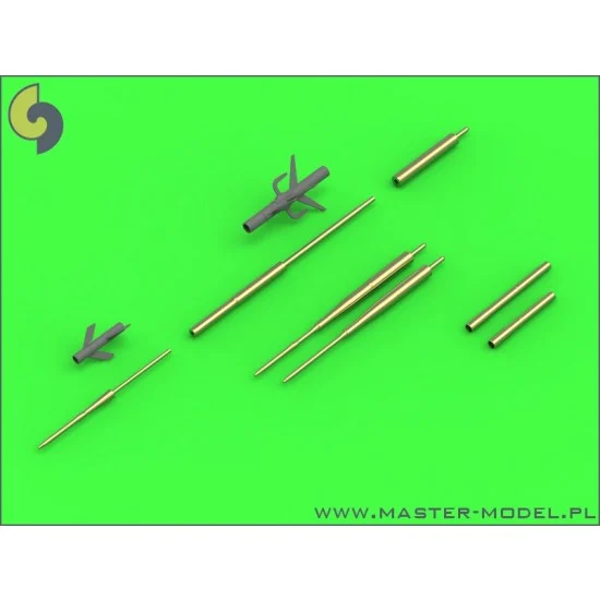 Master Models AM-72-106 1/72 Sukhoi Su-17 / Su-20 / Su-22 Fitter Pitot Tubes and 30mm Gun Barrels