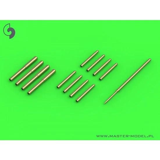 Master Models AM-72-111 1/72 Douglas A-1 Skyraider 20mm Cannon Turned Barrels and Pitot Tube