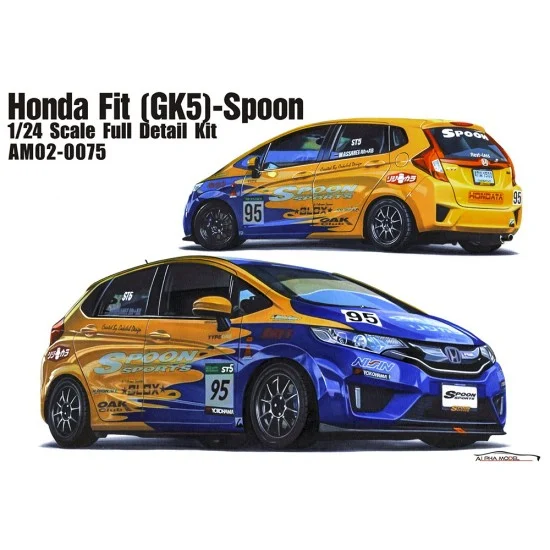 ALPHA Model AM02-0075 1/24 HONDA GK5 FIT Spoon