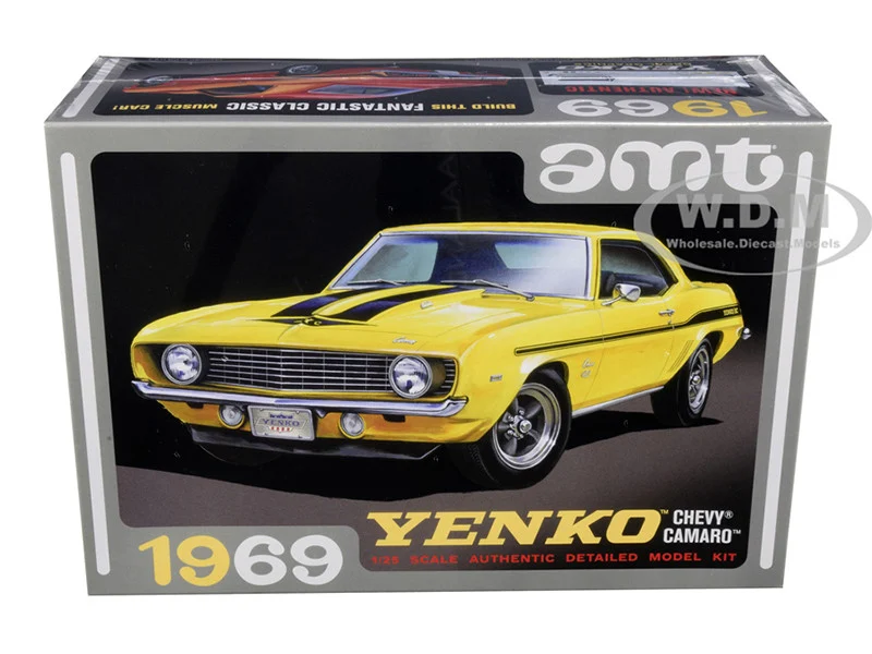Skill 2 Model Kit 1969 Chevrolet Camaro Yenko 1/25 Scale Model by AMT - Chevrolet Models
