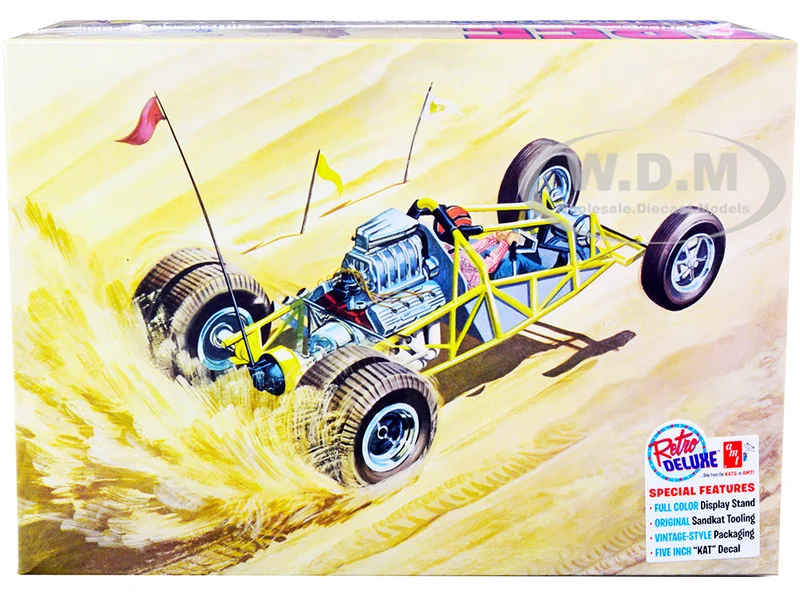 Skill 2 Model Kit Sandkat Dune Dragster 1/25 Scale Model by AMT - Model Kits (To Built)
