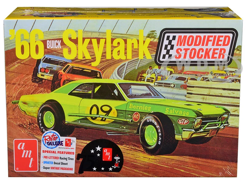 Skill 2 Model Kit 1966 Buick Skylark "Modified Stocker" 1/25 Scale Model by AMT - Buick Models