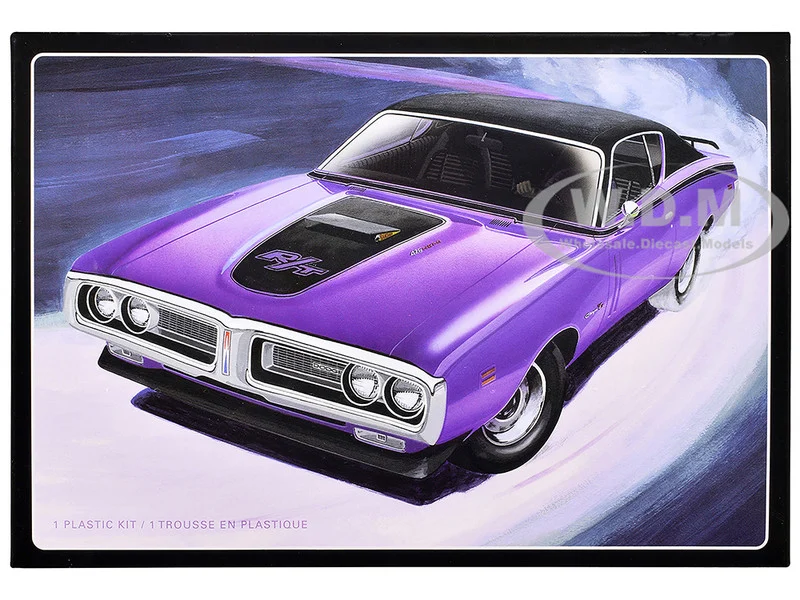Skill 2 Model Kit 1971 Dodge Charger R/T 1/25 Scale Model by AMT - Dodge Models