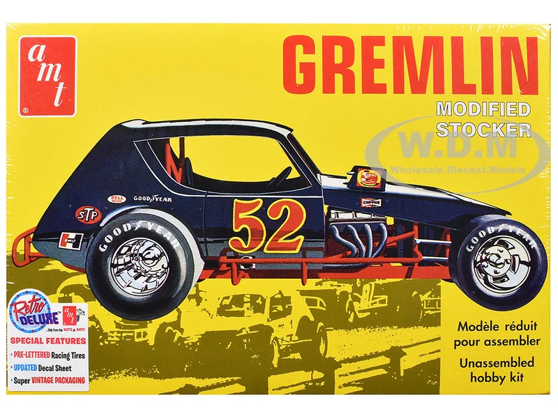Skill 2 Model Kit Gremlin Modified Stocker 1/25 Scale Model by AMT - Model Kits (To Built)