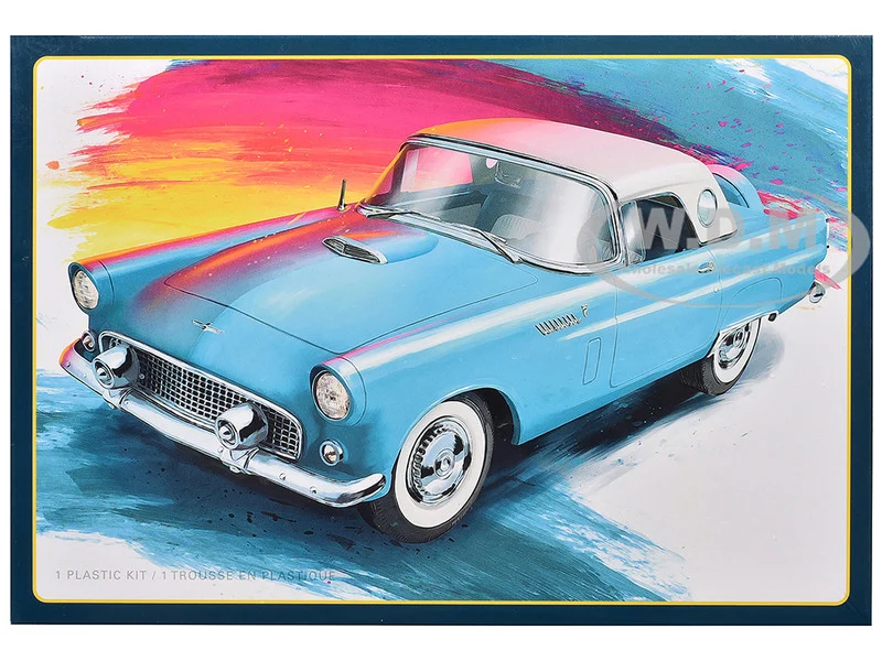Skill 2 Model Kit 1956 Ford Thunderbird 1/25 Scale Model by AMT - Ford Models