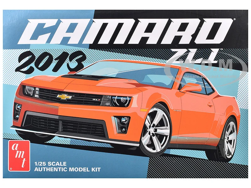Skill 2 Model Kit 2013 Chevrolet Camaro ZL1 1/25 Scale Model by AMT - Chevrolet Models