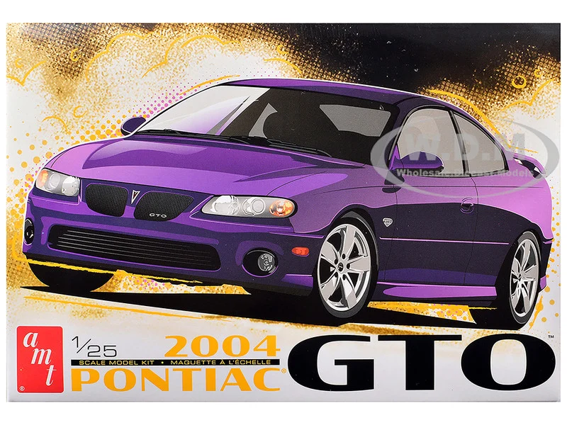 Skill 2 Model Kit 2004 Pontiac GTO 1/25 Scale Model by AMT - Pontiac Models