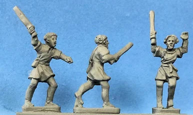 PIG030025 - PEASANTS WITH STICKS