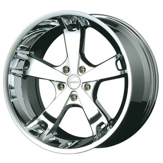 Aoshima 05425 1/24 20inch Fabulous Various MB-5 Face-3 Wheels and Tyres Set