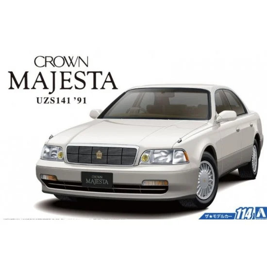 Aoshima 05751 1/24 Toyota UZS141 Crown Majesta C Type 1991 No.114 - Model Cars