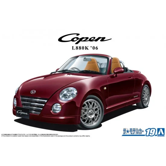 Aoshima 05829 1/24 Daihatsu L880K Copen Ultimate Edition '06 - Model Cars