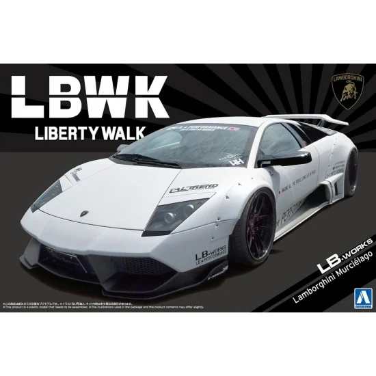Aoshima 05992 1/24 Lb-Works Lamborghini Murcielago Limited 20 Ver.1