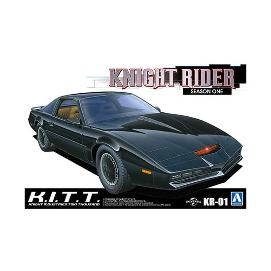Aoshima 06320 1/24 Knight Rider Knight 2000 K.I.T.T. Season I - Model Cars