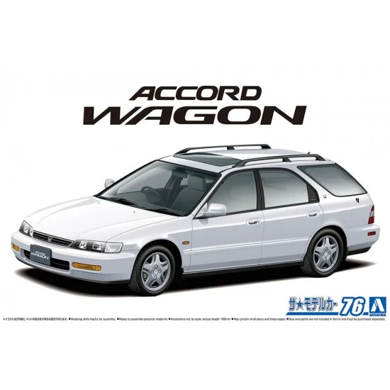 Aoshima 06481 1/24 Honda CF2 Accord Wagon Sir '96 - Model Cars