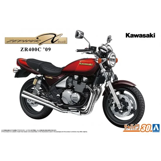 Aoshima 06488 1/12 Kawasaki ZR400C Zephyr X '09 - Model Motorcycles