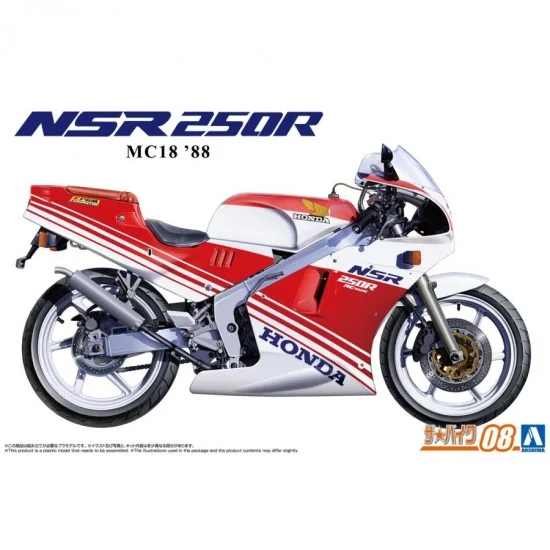 Aoshima 06556 1/12 Honda MC18 NSR250R '88 - Model Motorcycles