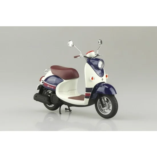 Aoshima 06617 1/12 Snap Yamaha Vino '13 (Blue Beige) Scooter (bike No.60) - Model Motorcycles