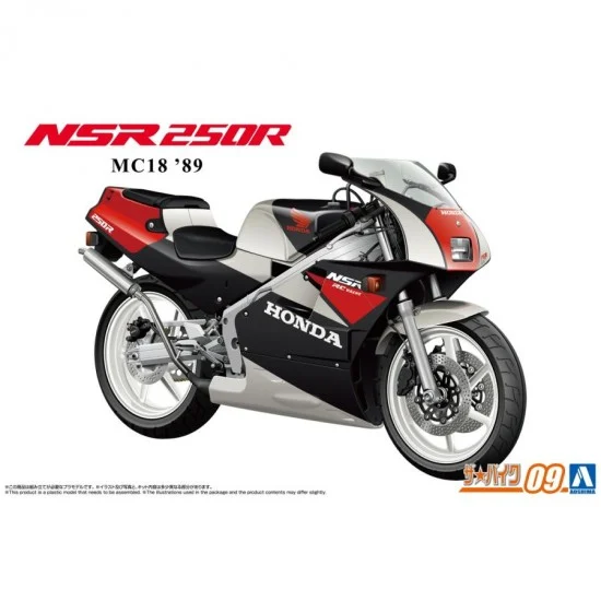 Aoshima 06822 1/12 Honda Mc18 NSR250R '89 - Model Motorcycles