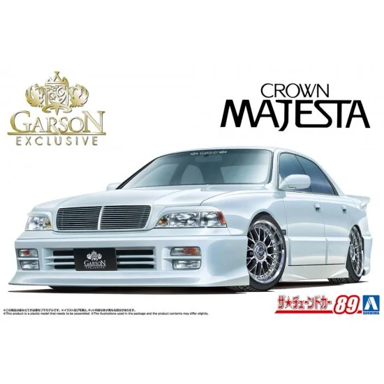 Aoshima 06831 1/24 Garson UZS141 Majesta '91 (Toyota) - Model Cars
