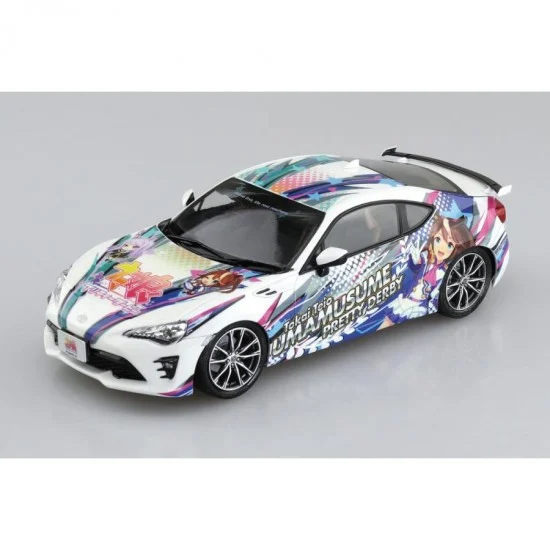 Aoshima 06875 1/24 Uma Musume Pretty Derby Zn6 Toyota86 '16 (Toyota) - Model Motorcycles
