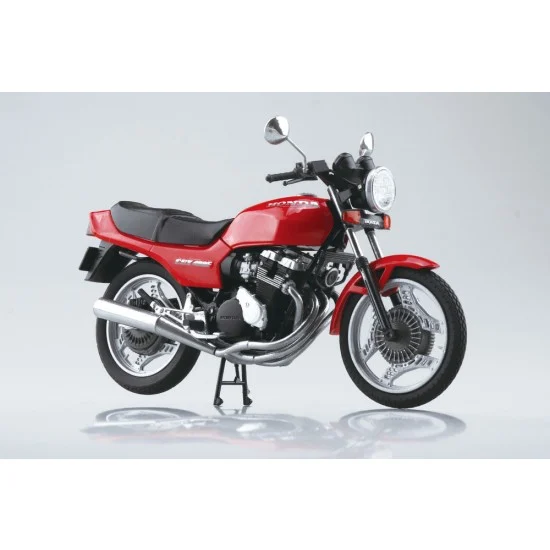 Aoshima 11160 1/12 Honda CBX400F Monza Red (Diecast Motorcycle) - Model Motorcycles