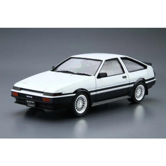 Aoshima 20057 1/24 Toyota AE86 Sprinter Trueno GT-Apex '85 (Car No.5)