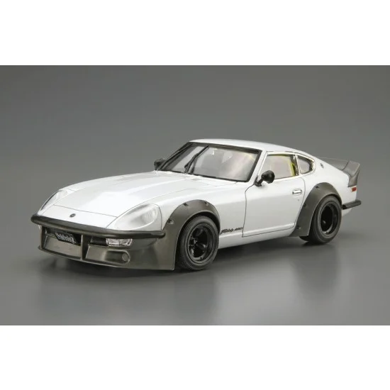 Aoshima 20063 1/24 Nissan S30 Fairladyz Aero Custom Ver.2 '75 (Car No.128) - Model Cars