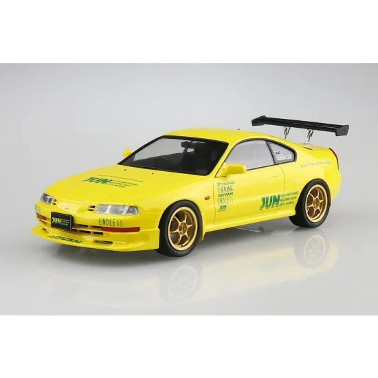 Aoshima 20066 1/24 Honda Jun Auto Mechanich BB1 Prelude '91 (Tuned Car No.73) - Model Cars