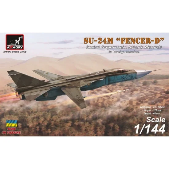 Armory Production 14703 1/144 Sukhoi Su-24M "Fencer" in Algeria, Iran, Iraq, Lybia, Syria Service