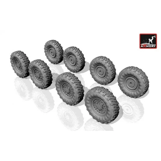 Armory Production AC7318 1/72 M1126 Stryker Wheels w/12,00 R20 XML Tyres for Academy/Trumpeter kits - Military Vehicles & Tanks