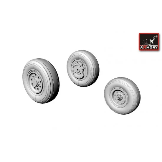 Armory Production AW48303 1/48 F-35B Lightning-II Wheels