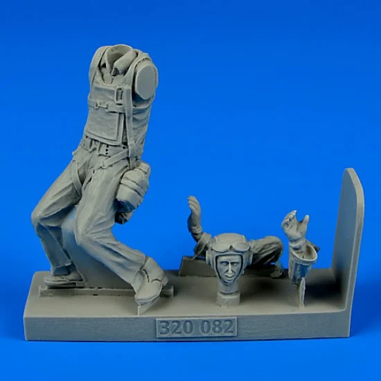 Aerobonus 320082 1/32 WWII US Marines Pilot - Pacific Theatre (1 Resin Pilot)