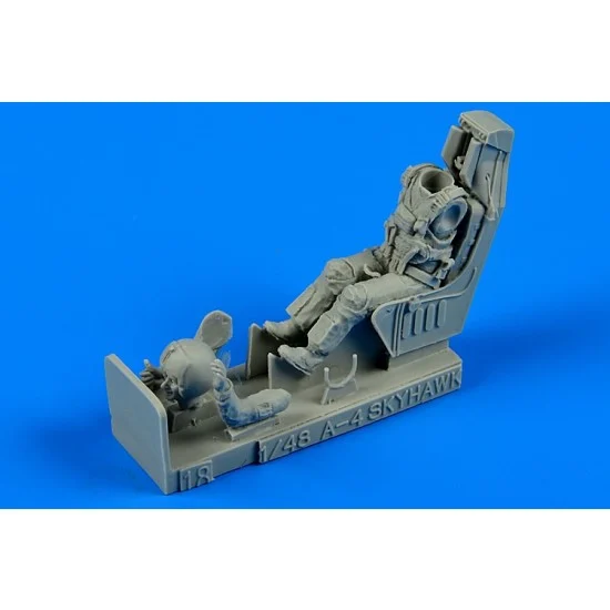 Aerobonus 480078 1/48 US Navy Fighter Pilot with Ejection Seat for A-4A/B/C/E/F/M Skyhawk