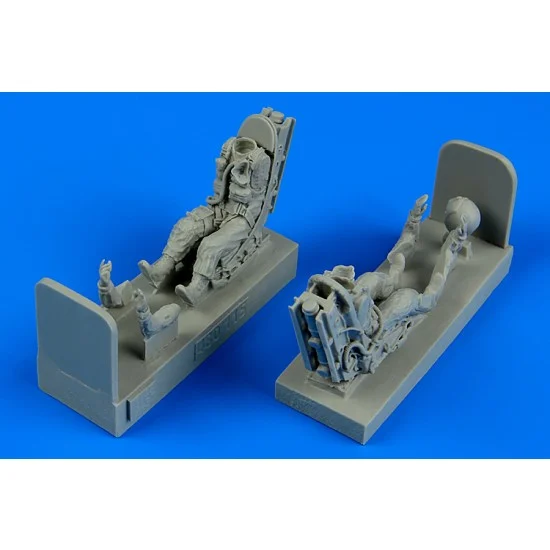Aerobonus 480115 1/48 USAF Cessna A-37 Dragonfly Pilot & Operator w/Ejection Seats for Trumpeter kit