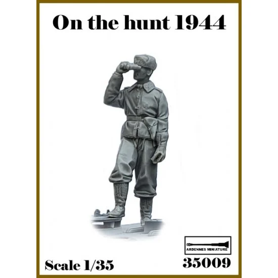 Ardennes Miniature 35009 1/35 On the Hunt - WWII German Panzer Crewman
