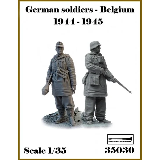 Ardennes Miniature 35030 1/35 German Soldiers, Belgium 1944-1945 (2 figures)