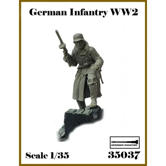 Ardennes Miniature 35037 1/35 WWII German Infantry - Model Figures