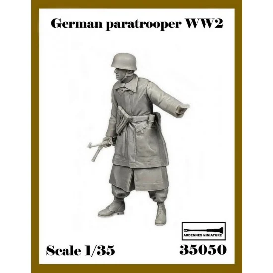 Ardennes Miniature 35050 1/35 WWII German Paratrooper #2 - Model Figures