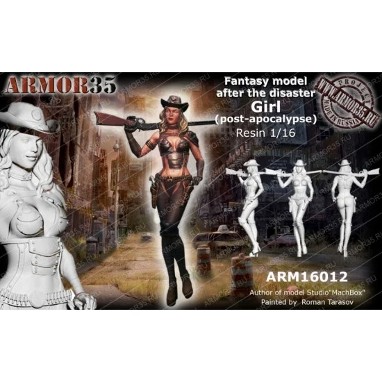 Armor35 16012 1/16 Fantasy Model After the Disaster - Girl (post-apocalypse)