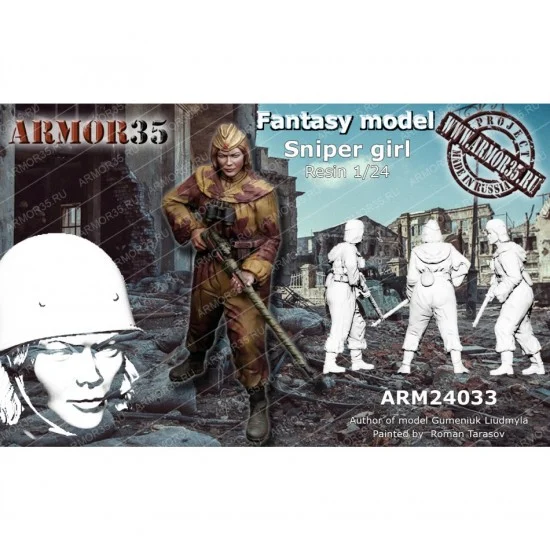 Armor35 24033 1/24 Fantasy Sniper Girl - Model Figures