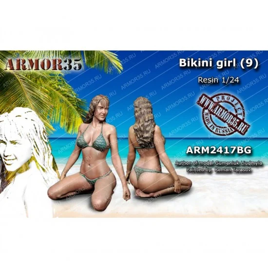 Armor35 2417BG 1/24 Bikiny Girl Vol. 9 - Model Figures