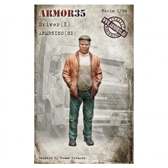 Armor35 35150 1/35 Truck Driver Vol.1 - Model Figures