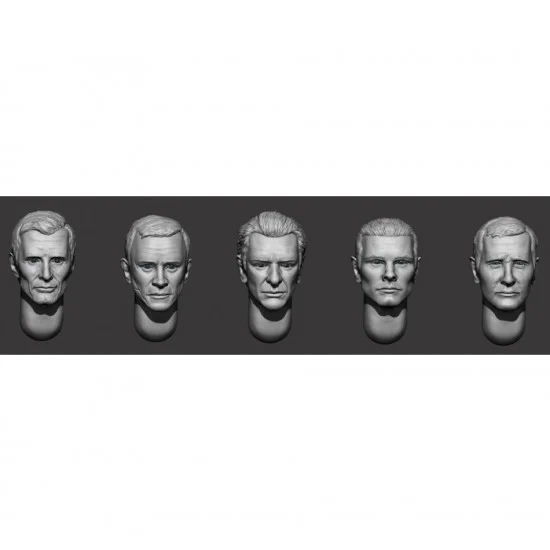 Armor35 356161 1/35 Hairy Heads Set #36 - Model Figures