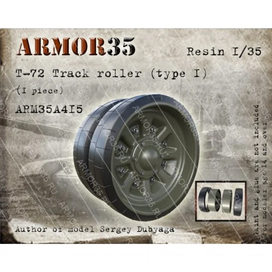 Armor35 35A415 1/35 T-72 Track Roller Type I (1pc)