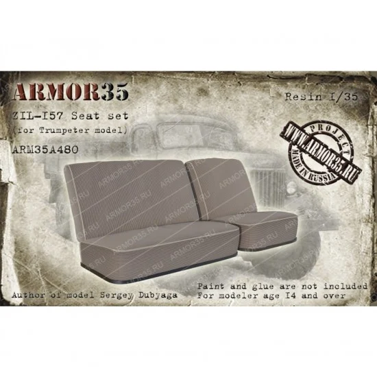 Armor35 35A480 1/35 ZiL-157 Seat Set for Trumpeter kits