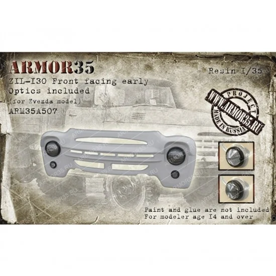 Armor35 35A507 1/35 ZIL-130 Front Facing Early (Optics included) for Zvezda kit