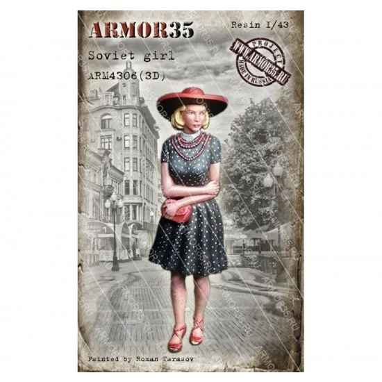 Armor35 4306 1/43 Soviet Girl - Model Figures