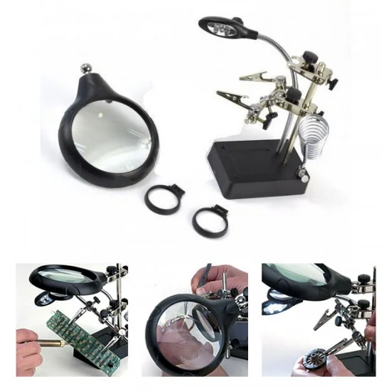 Artesania Latina 27022-3 Shaft with Magnifiers and Led Lights