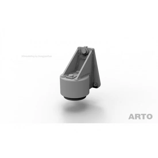 ARTO production PF35051 1/35 Panzer IV Bump Stops 2nd type - Military Vehicles & Tanks