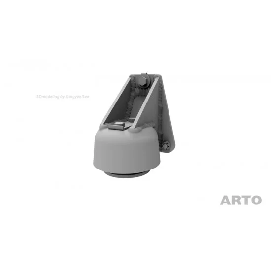 ARTO production PF35052 1/35 Panzer IV Bump Stops 2nd type (Cast) - Military Vehicles & Tanks